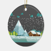 新年 セラミックオーナメント (左)