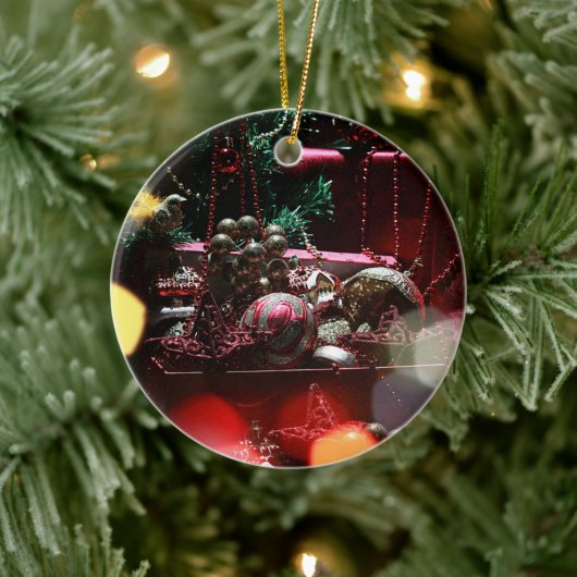 新年 セラミックオーナメント (ツリー)