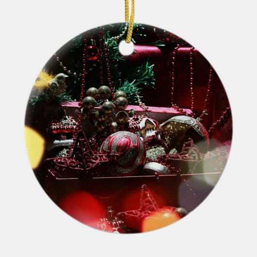 新年 セラミックオーナメント (正面)