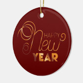 新年 セラミックオーナメント (左)