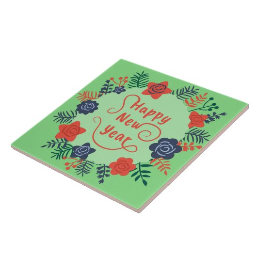 新年 タイル (側面)