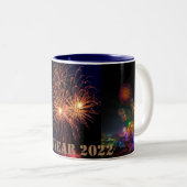 新年 ツートーンマグカップ (正面右)