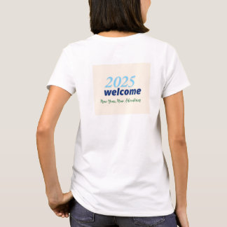 新年，ニューアドベンチャーズ2025へようこそ Tシャツ