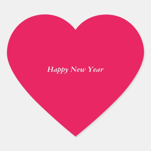 新年 ハートシール (正面)