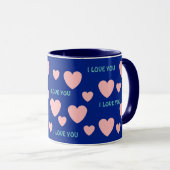新年+バレンタイン+妻+夫へのギフトとしてのLOVE MUG マグカップ (正面右)