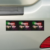 新年 バンパーステッカー (車上)