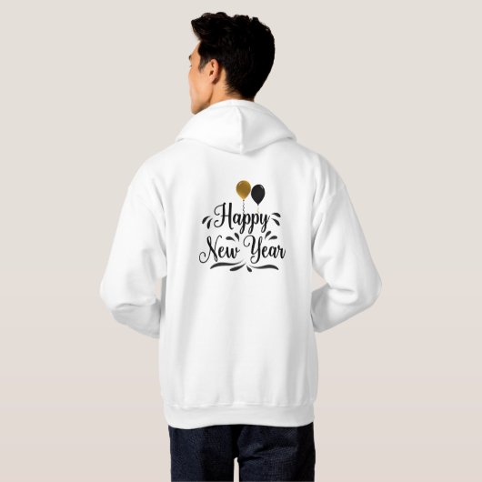 新年 パーカ (裏面フル)