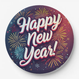 新年 ペーパープレート