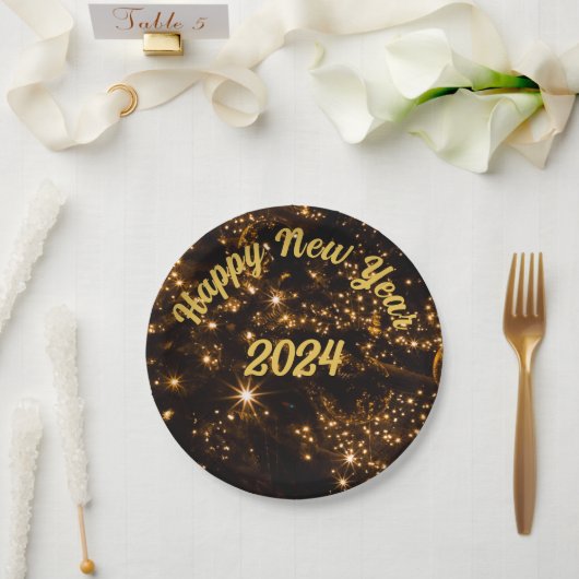 新年 ペーパープレート (ウェディング)