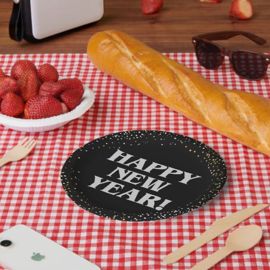 新年 ペーパープレート (ピクニック)