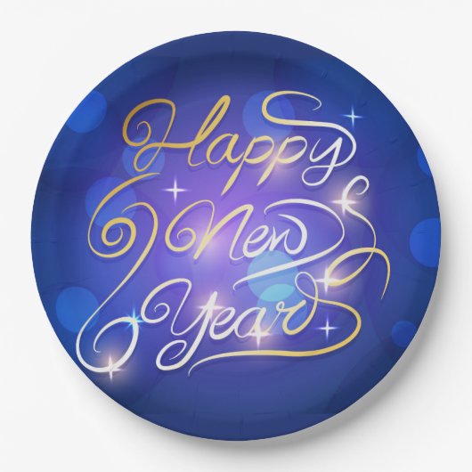 新年 ペーパープレート (正面)