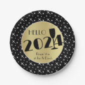 新年 ペーパープレート (正面)