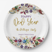 新年 ペーパープレート (正面)