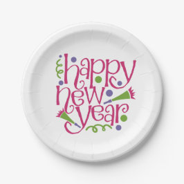 新年 ペーパープレート