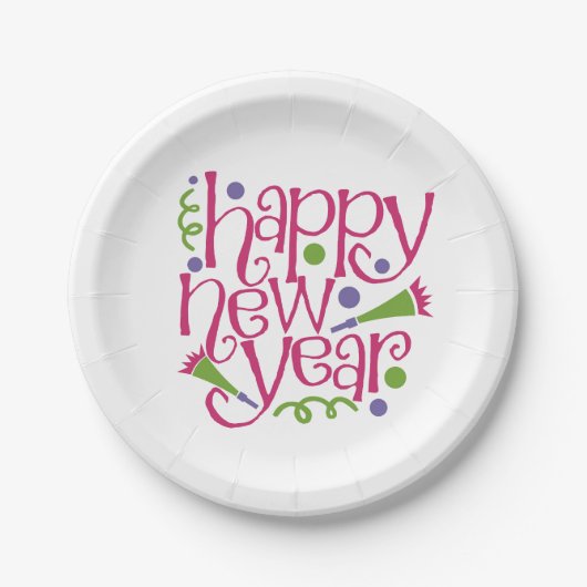 新年 ペーパープレート (正面)