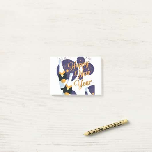 新年 ポストイット (デスク上)