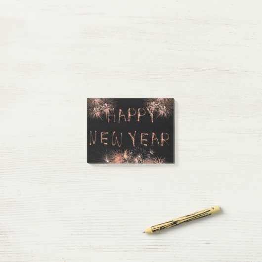 新年 ポストイット (デスク上)