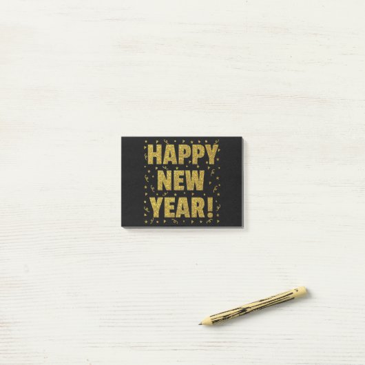 新年 ポストイット (デスク上)