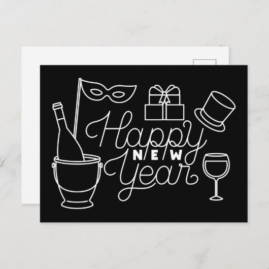 新年 ポストカード (正面/裏面)