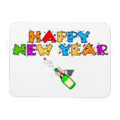 新年 マグネット (横)