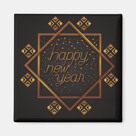 新年 マグネット (正面)