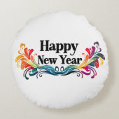 新年 ラウンドクッション (裏面)