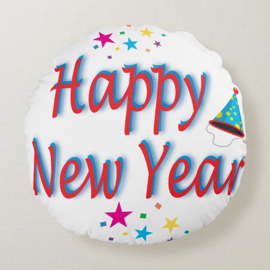 新年 ラウンドクッション (正面)