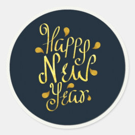 新年 ラウンドシール