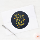 新年 ラウンドシール (封筒)