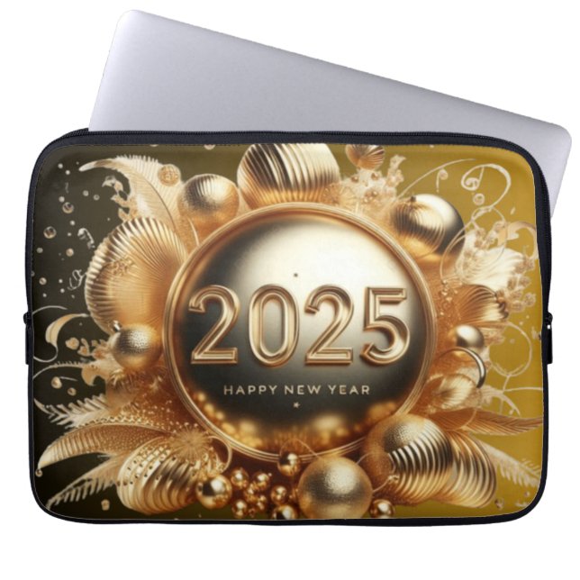 新年 ラップトップスリーブ (正面)