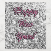 新年 ワインラベル (シングルラベル)