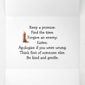 新年 三つ折りカード (内部中)