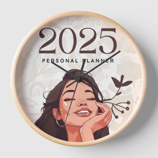 新年 壁時計 (正面)