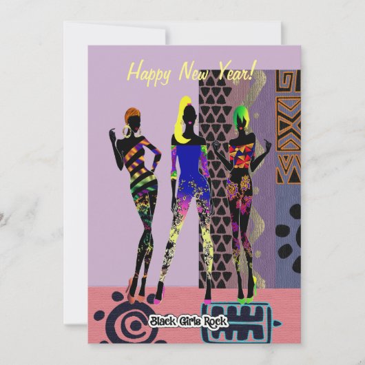 新年 招待状 (正面)