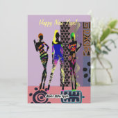 新年 招待状 (スタンド正面)