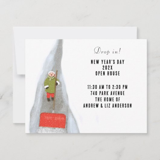 新年 招待状 (正面)