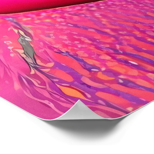 新年,新しい不安剣ゲージのシュールレアリズム ポスター (角)