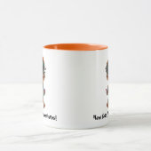 新年、新しい冒険！新学期デザイン マグカップ (中央)