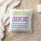 新年、新しい私、新しい何か ピロー (ブランケット)