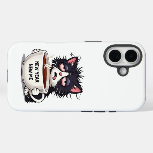 新年、新たな私 Case-Mate iPhoneケース (裏面 (横))