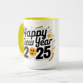 新年、新マグカップ | 2025年新年おめでとう マグカップ (正面左)