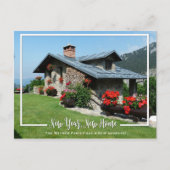 新年、新築住宅引っ越しました発表 シーズンポストカード (正面)