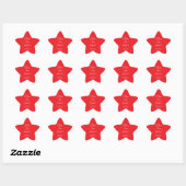 新年 星シール (シート)