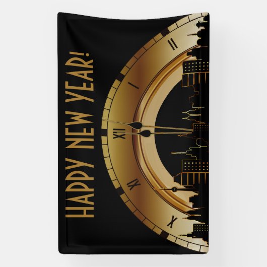 新年 横断幕 (縦)