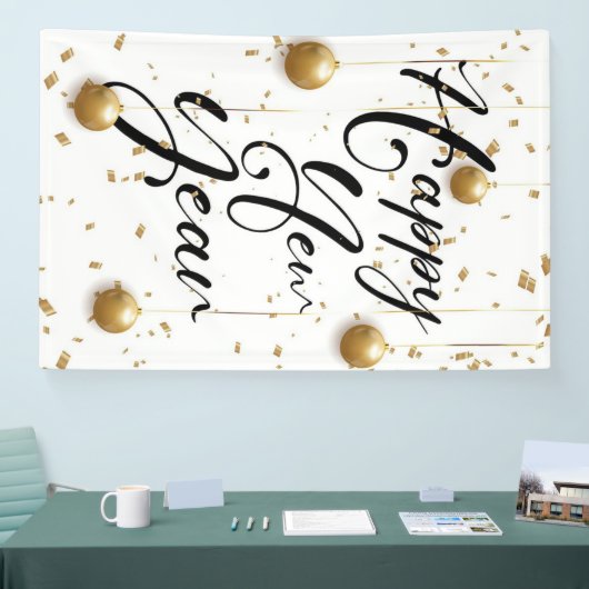 新年 横断幕 (トレードショー)