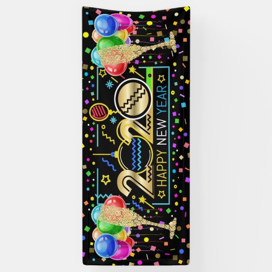 新年 横断幕 (縦)