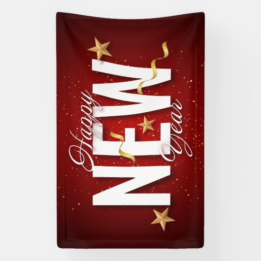 新年 横断幕 (縦)