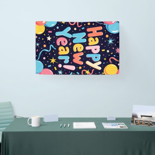 新年 横断幕 (トレードショー)