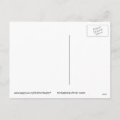 新年、積極性のやる気を起こさせるな単語 シーズンポストカード (裏面)