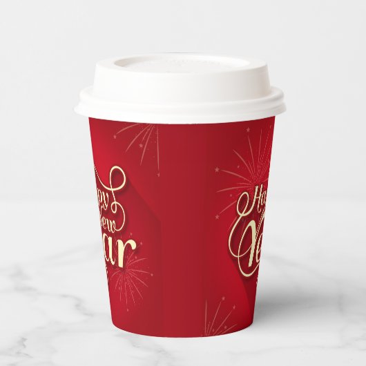 新年 紙コップ (左)